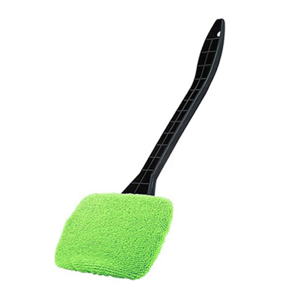 Car Windshield Interior Cleaning Brush Kit with Long Handle