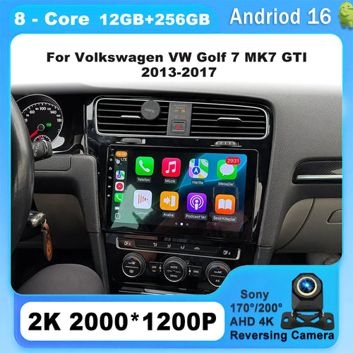 10" Android Car Stereo for VW Golf 7 MK7 GTI with GPS & CarPlay
