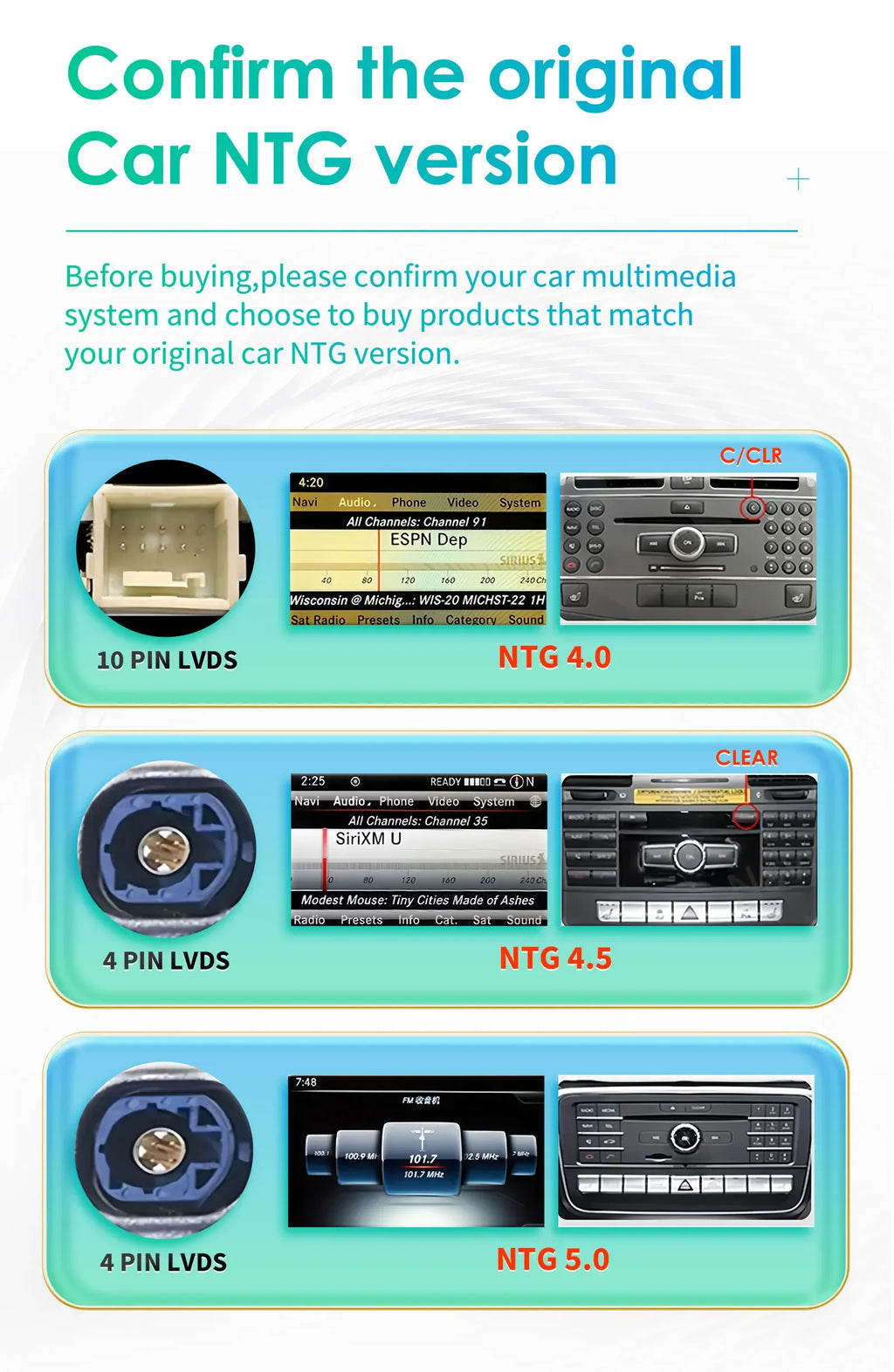 Android 13 Car Stereo for Mercedes-Benz E-Class C207 W207 A207 10.25 - image 3