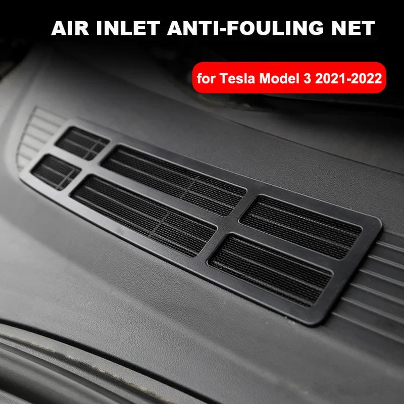 Air Inlet Vent Cover for Tesla Model 3 and Model Y