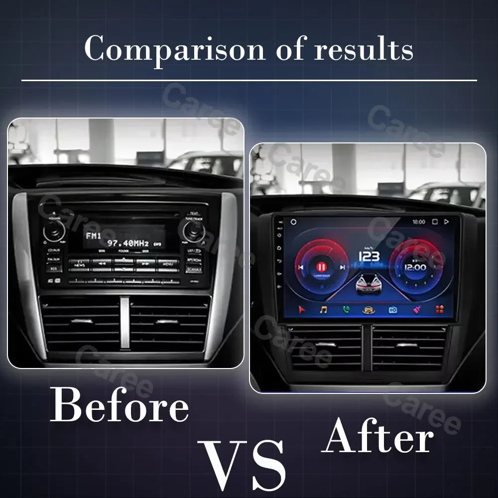 Subaru Impreza 2007-2011 9-Inch CarPlay Android Auto Multimedia Player - image 2