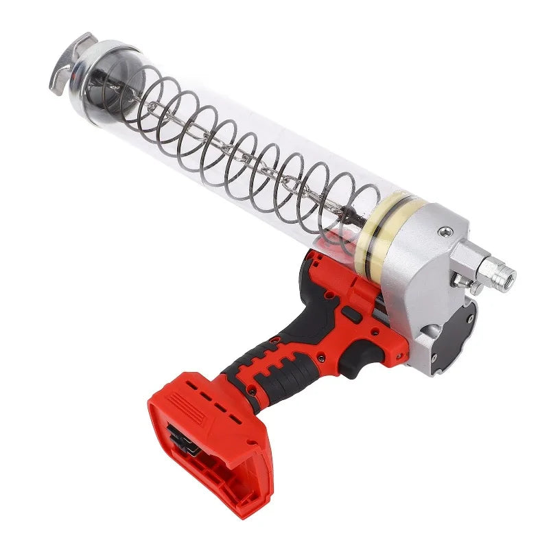 Brushless Electric Grease Gun, Wireless Fully Automatic High-Pressure Excavator Grease Gun, Compatible with 18V Battery