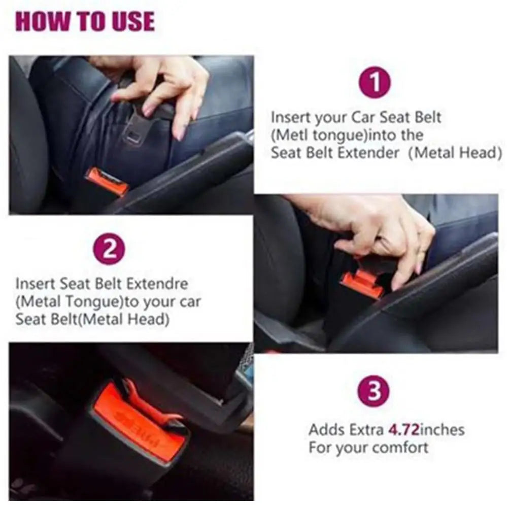 Seat Belt Extender with Padded Cover - image 17
