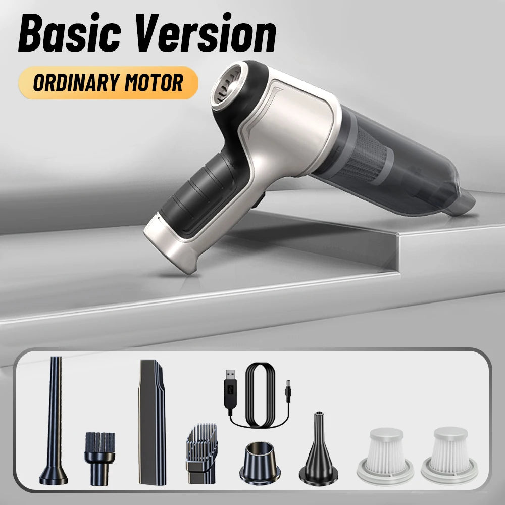 Cordless Car Vacuum Cleaner, Wireless Handheld with Strong Suction