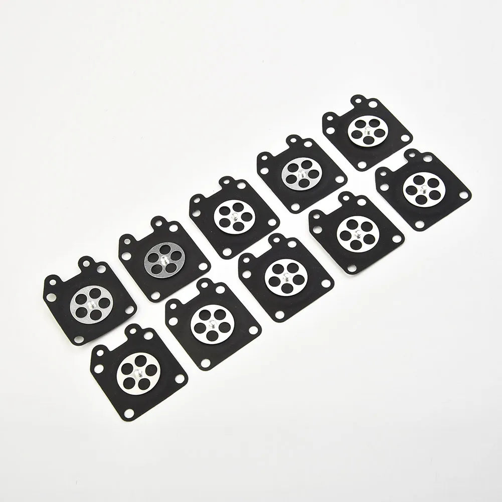 10PCS Carburetor Diaphragm Repair Kit for Walbro Chainsaw - image 4