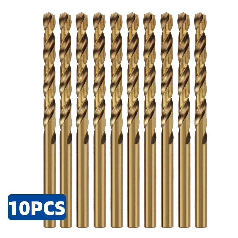 M35 Cobalt HSS Twist Drill Bit Set for Stainless Steel & Metal