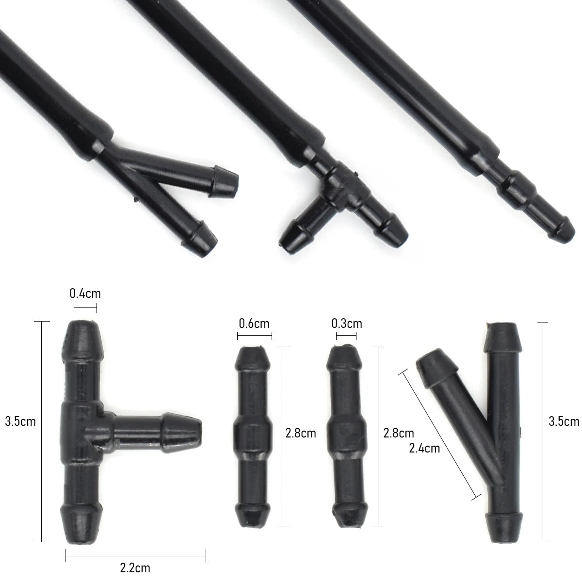 Windshield Washer Nozzle Kit for Dodge Chrysler Jeep 5303833AA - image 5