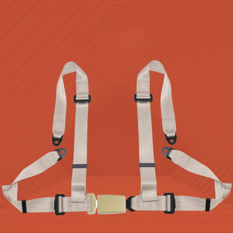 3/4-Point Racing Harness Seat Belt with Camlock - image 2
