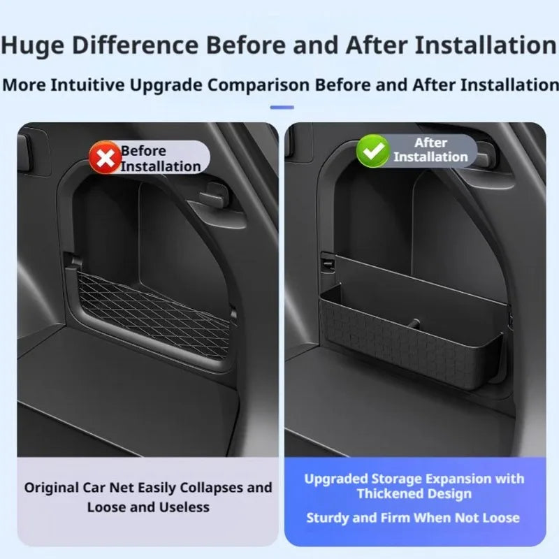 Trunk Side Storage Box for Toyota RAV4 XA50 XA60 2020-2026