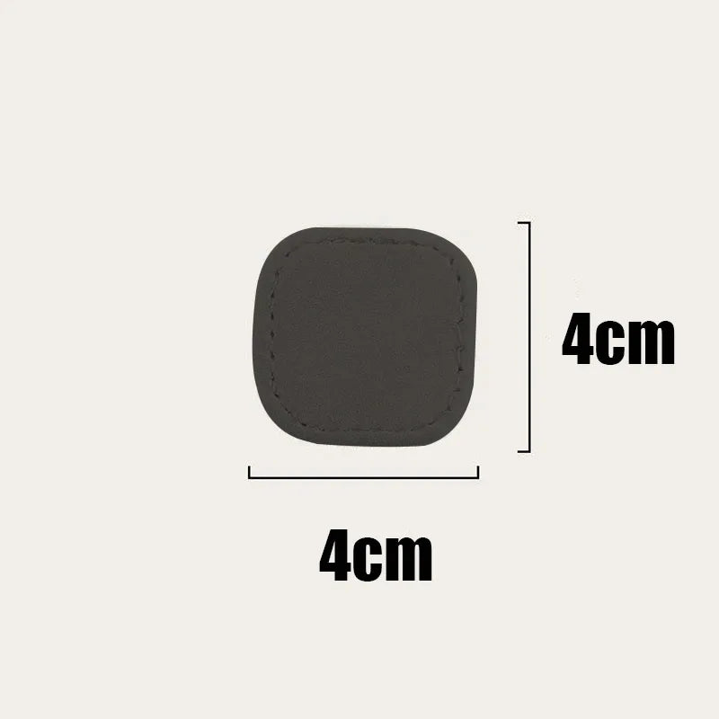 Magnetic Car Seat Belt Holder Fixing Clip Pu Leather Seatbelt Limiter Stopper For Safety Belt Clip Prevent Falling