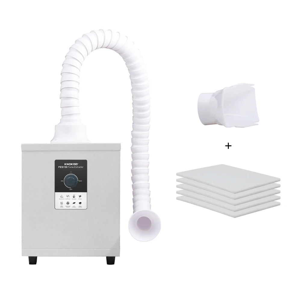 Soldering Fume Extractor, 3-Stage Filters, Strong Suction for Laser Engraving