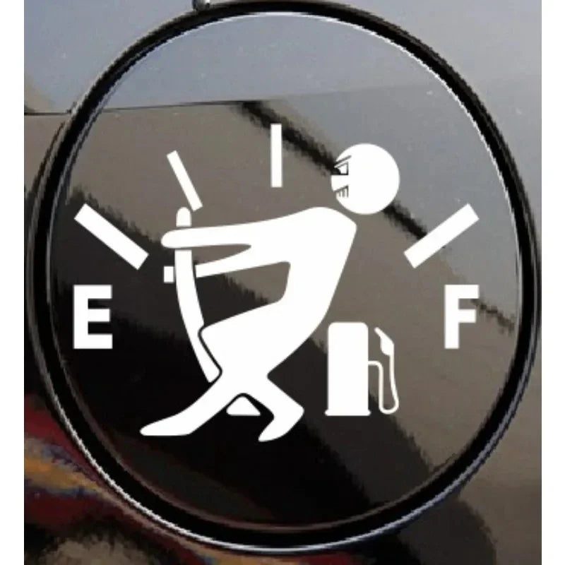 Funny Fuel Gauge Vinyl Car Sticker