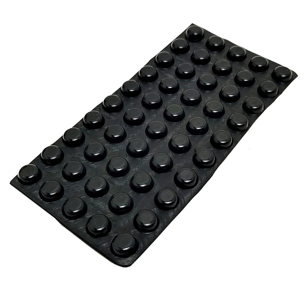 Self-Adhesive Silicone Cabinet Door Bumper Pads, Black or Clear - view 6