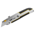 Decoration team Professional Tools Cutting Paring Knife Retractable Utility Knife Heavy Duty Zinc Alloy Box Cutter Utility knife