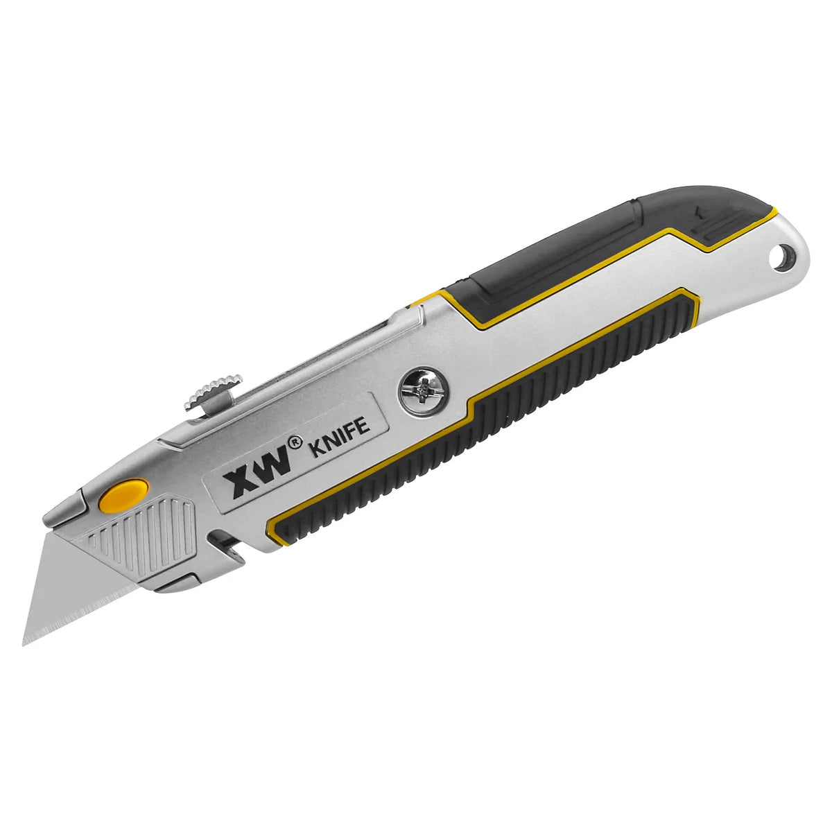 Decoration team Professional Tools Cutting Paring Knife Retractable Utility Knife Heavy Duty Zinc Alloy Box Cutter Utility knife