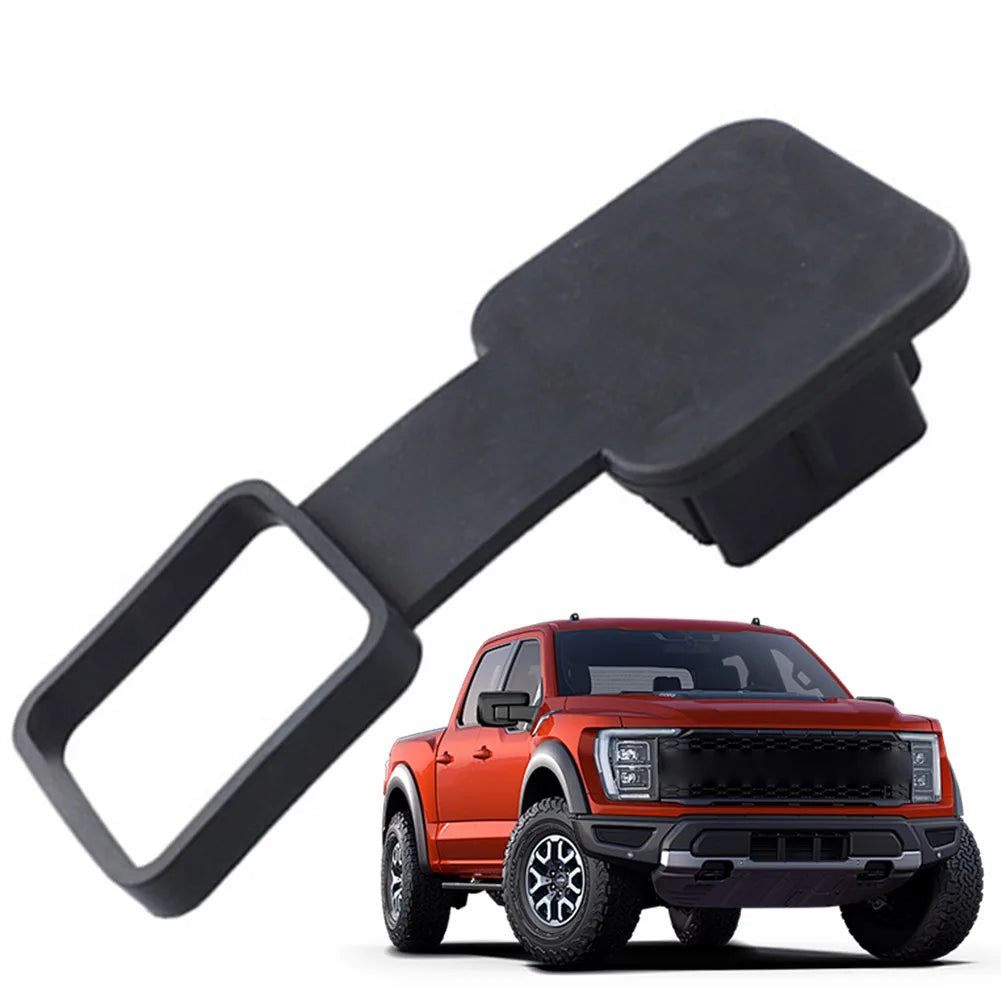 2PC-Trailer Hitch Receiver Cover Plug Waterproof Tube CapProtector Dustproof Trailer Hitch Cover 2Inch Receiver Auto Square Plug