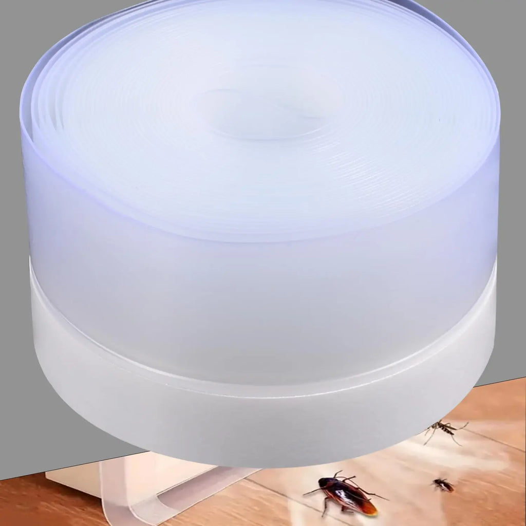 Silicone Weather Stripping Seal Tape – Door, Window & Shower Gaps