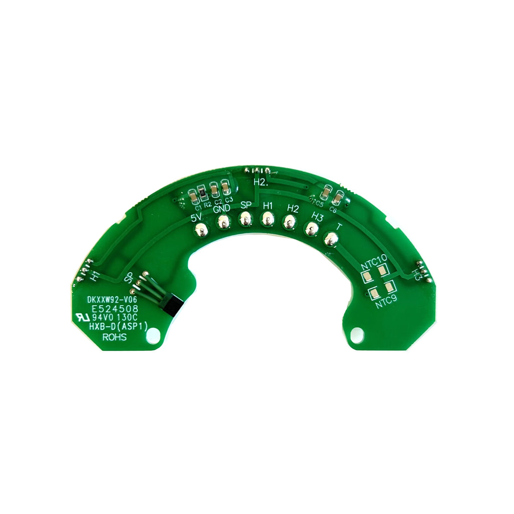 Electric Bike Hub Motor PCB Board 250W/350W/500W with Hall Sensor & RPM Sensors Green Wiring Circuit Board Wire Control Plate