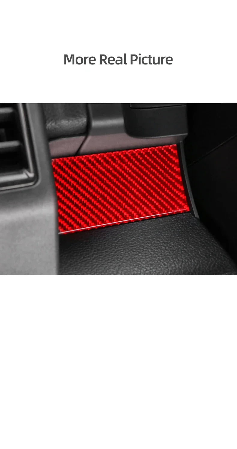 Carbon Fiber Dashboard Trim for Ford F-150 Raptor 2015-2020 - image 12