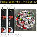 40-Piece JDM Vinyl Sticker Pack for Motorcycles & Cars - image 13