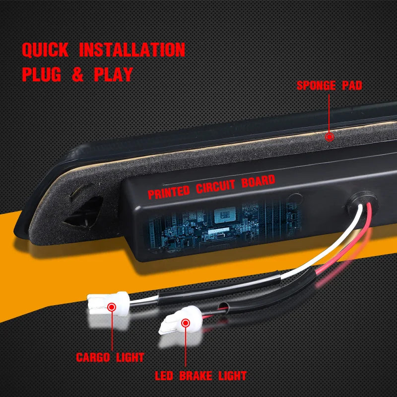 LED Third Brake Light with Smoke Lens for 2009-2014 Ford F-150 - image 8