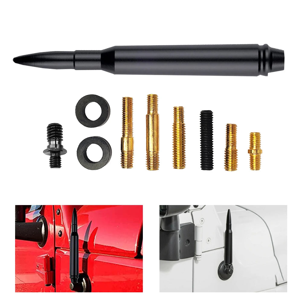 14cm Universal Car Roof Bullet Antenna, AM/FM Short Aerial - view 7