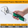 Adjustable Wrench Set - 8, 10, 12 Inch Multi-Purpose Hand Tool - image 10