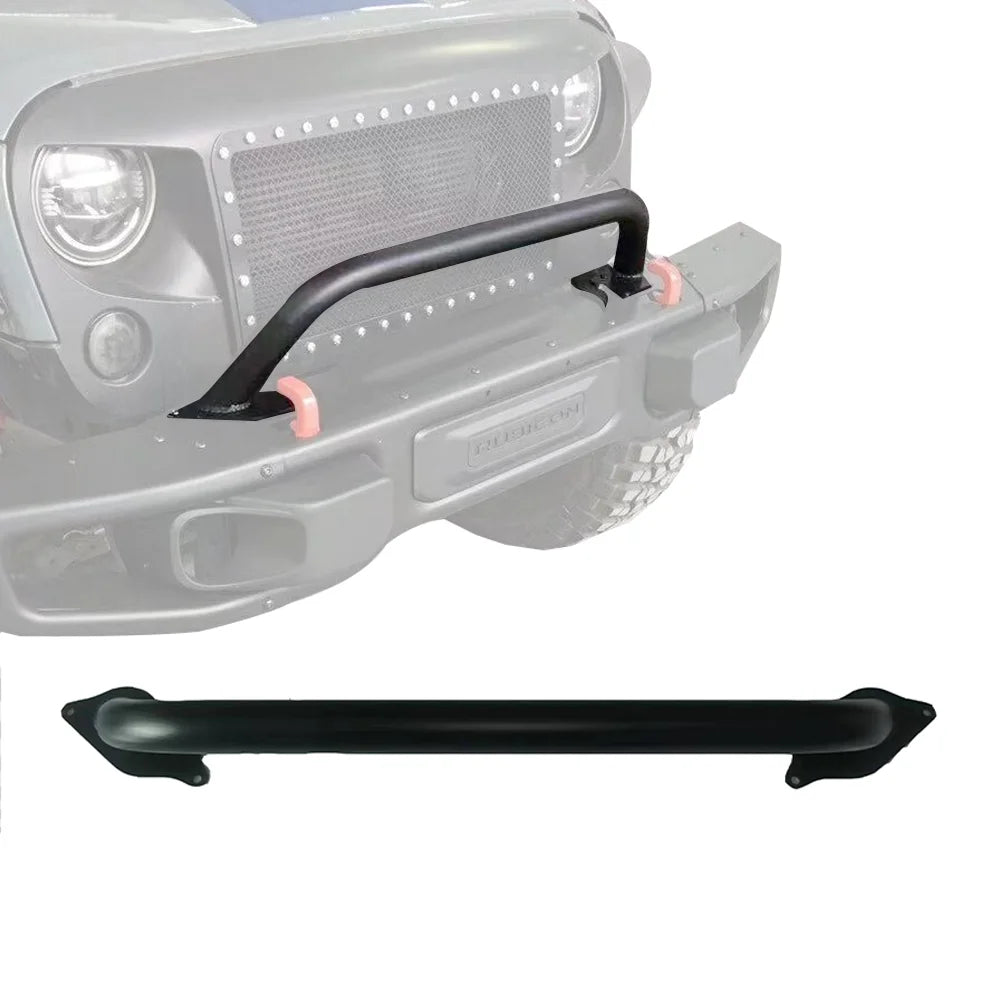 Steel Front Bull Bar Bumper for Jeep Wrangler JK 2007-2017 - view 2