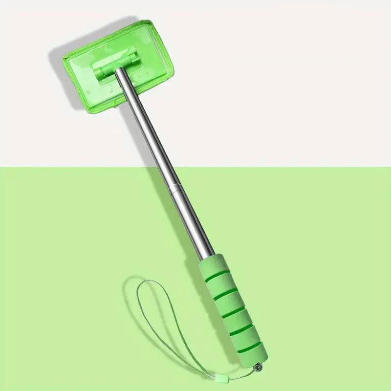 Telescopic Windshield Squeegee and Glass Cleaning Tool