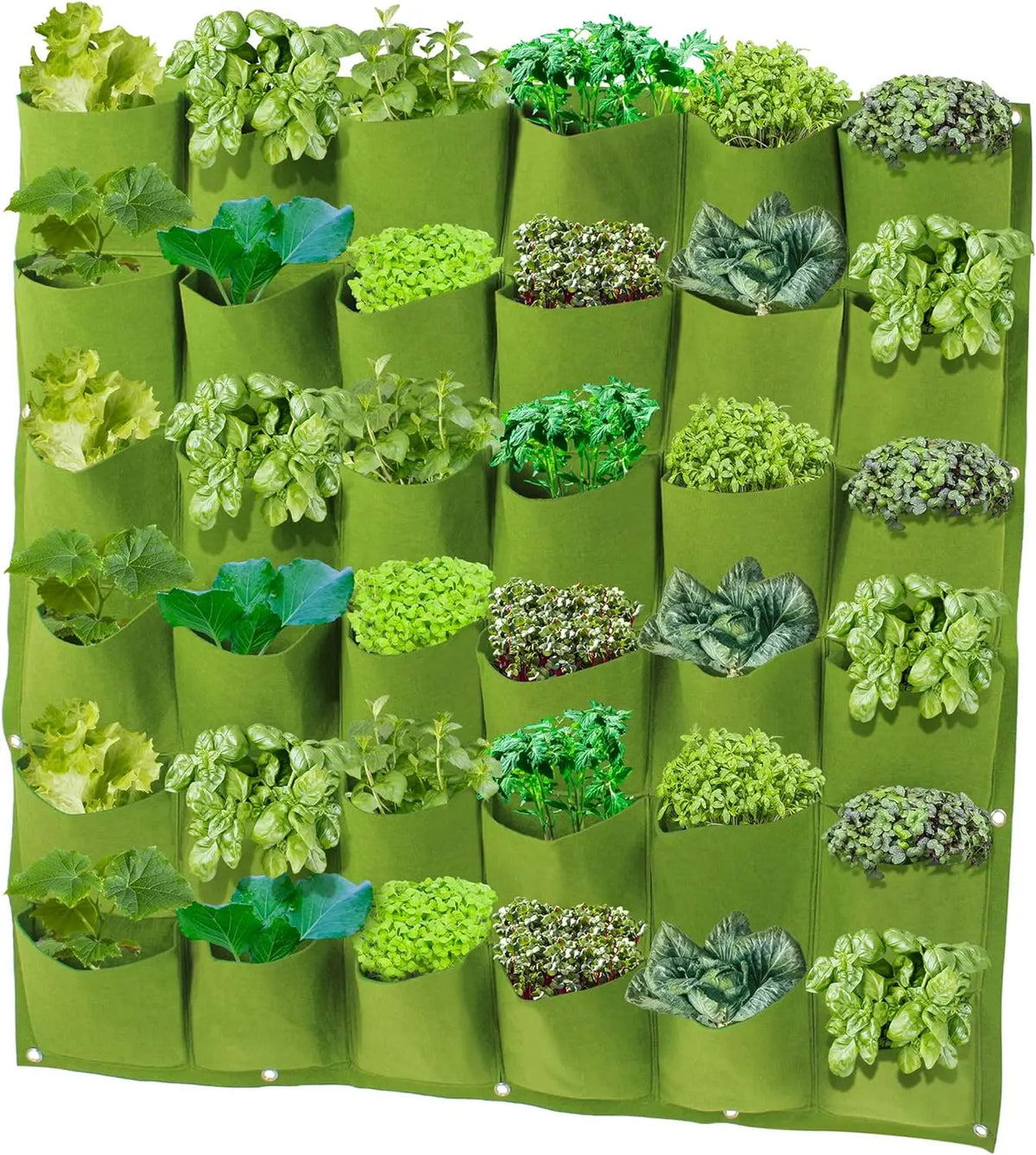Felt Vertical Wall Planter Bag – Hanging Garden Holder