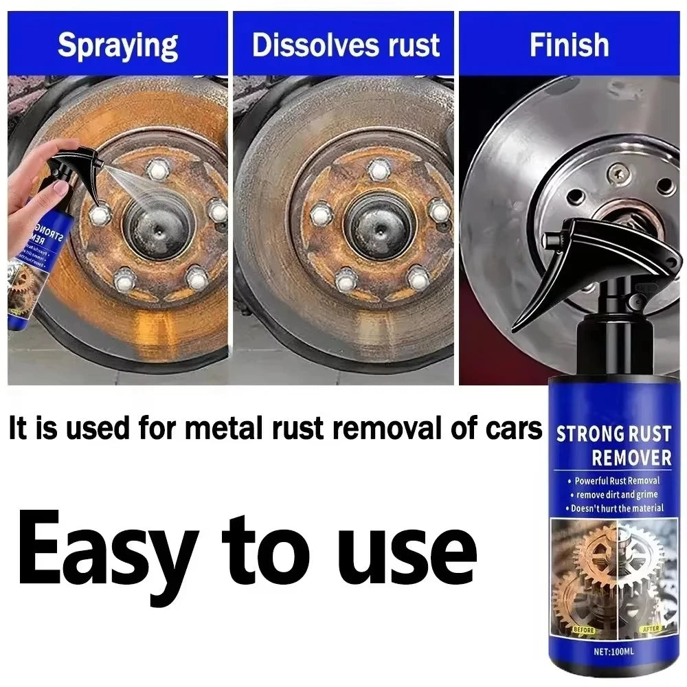 Fast-Acting Automotive Rust Remover Spray for Metal Parts - image 6