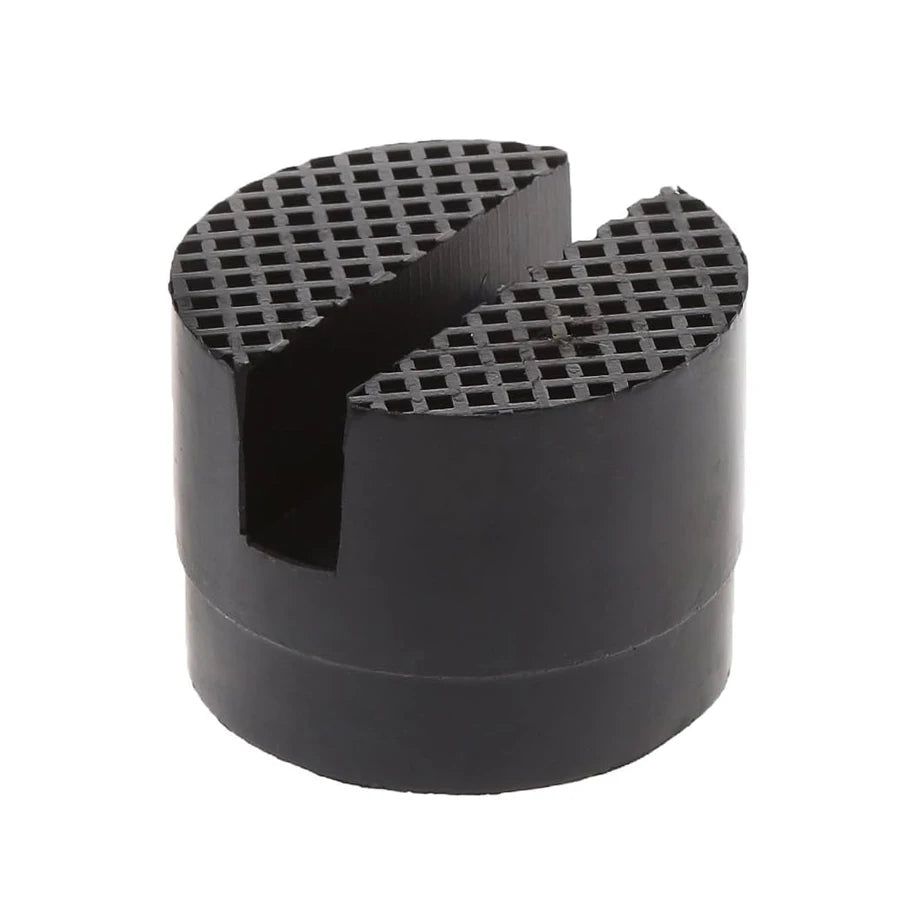 Universal Car Lift Jack Stand Rubber Pads, Frame Protector Adapter Floor Slotted Jack Rubber Pad
