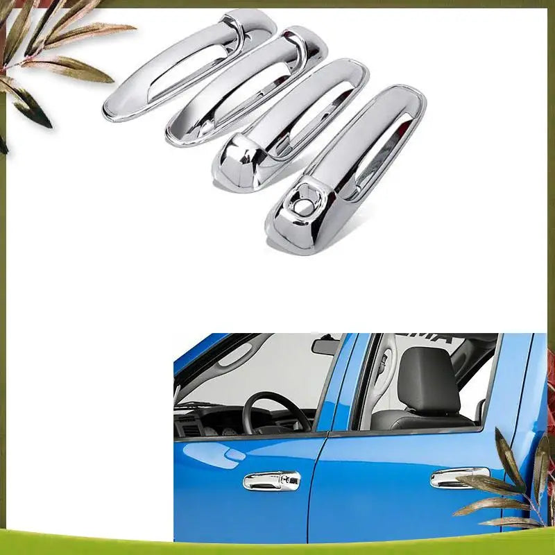 Chrome Door Handle Covers for Dodge Ram 1500 2500 3500 - image 4
