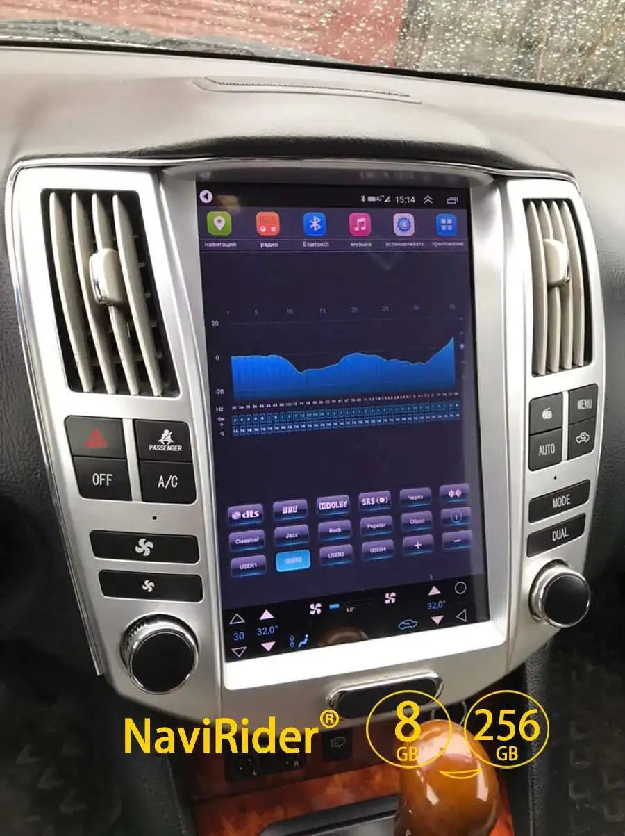 Android 14 128GB Car GPS Radio Lexus RX300/RX330/RX350/RX400h Harrier - image 12