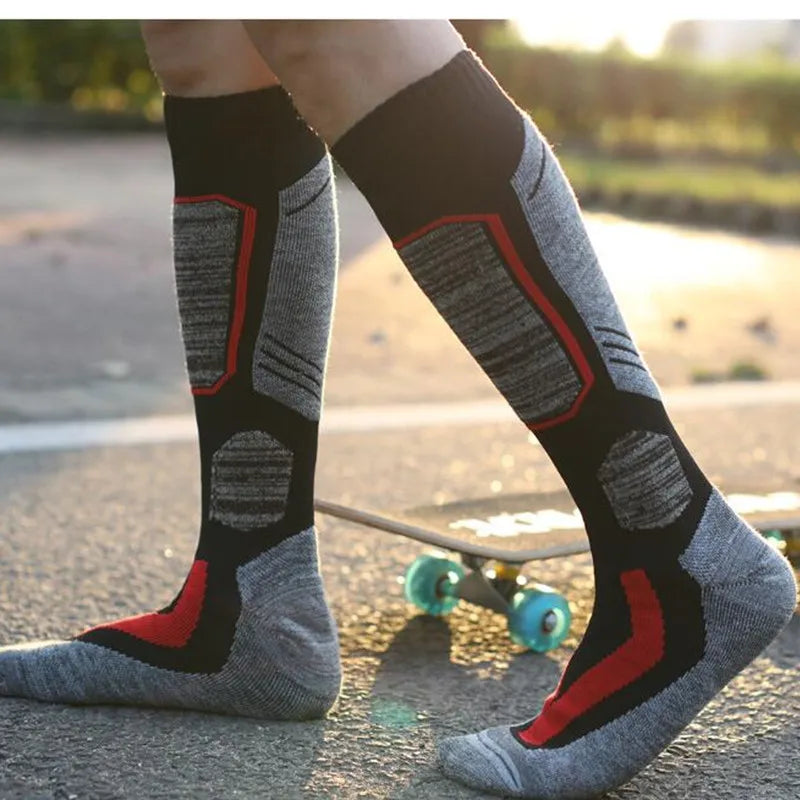 Winter Thermal Cotton Socks – Warm for Outdoor Work & Sports