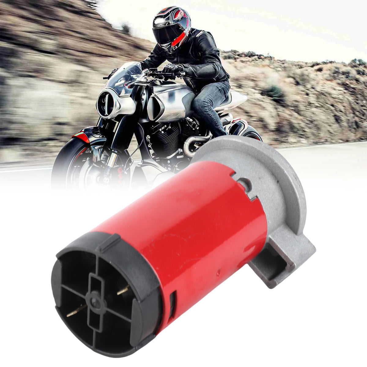 12V Air Horn Compressor 105-115db Auto Horn Air Pump Motor for Cars Trucks Boats
