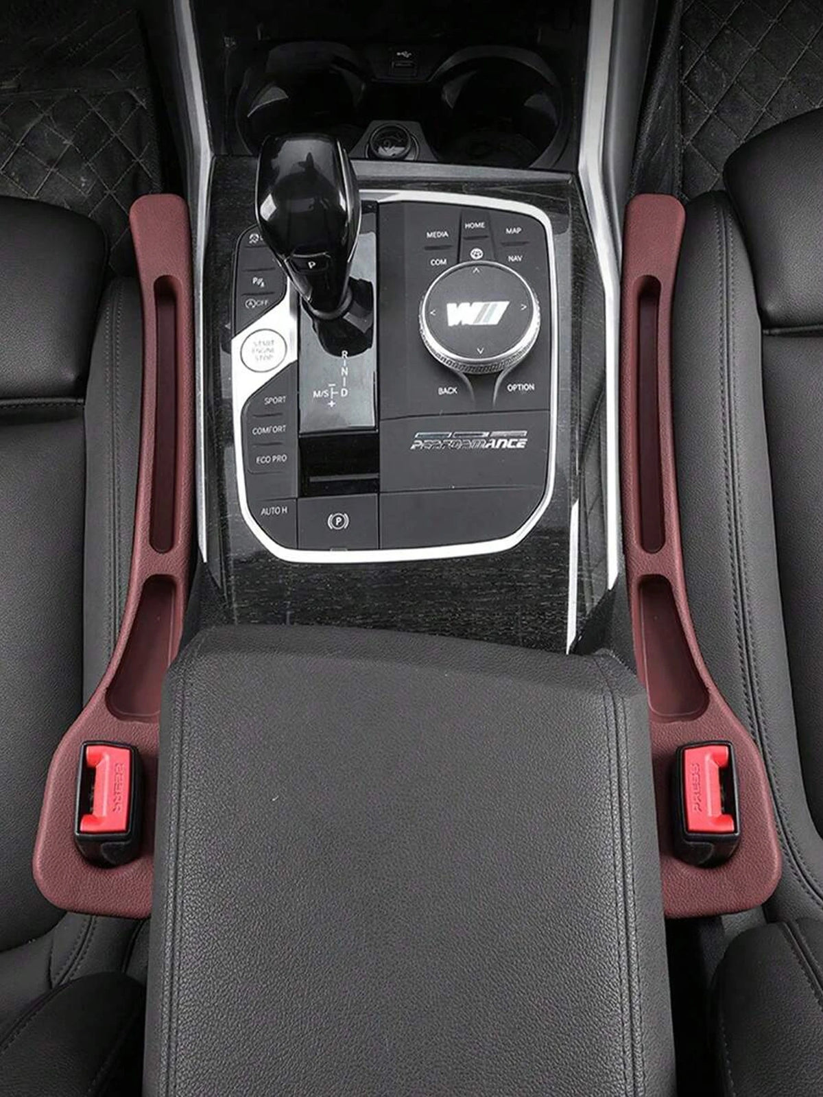 2pcs Car Seat Gap Filler, Dual Slot Design, Car Interior Accessories, Phone & Key Storage Box, Car Slot Pad, Seat Gap Fillers