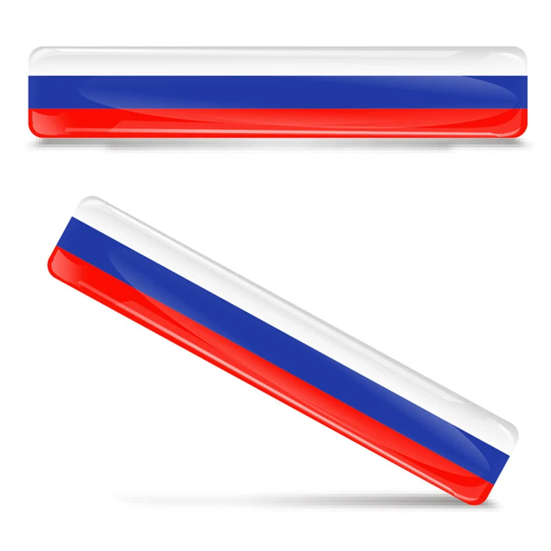 3D Reflective National Flag Decals for Car and Motorcycle - view 5