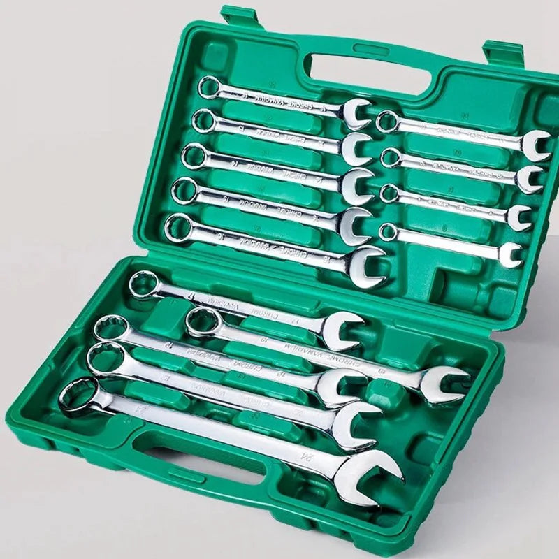 14PCS Combination Wrench Set for Vehicle Repair Tool Set
