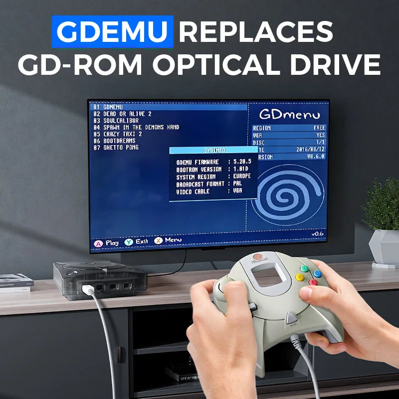 GDEMU V5.20.5 Dreamcast Optical Drive Emulator - image 6