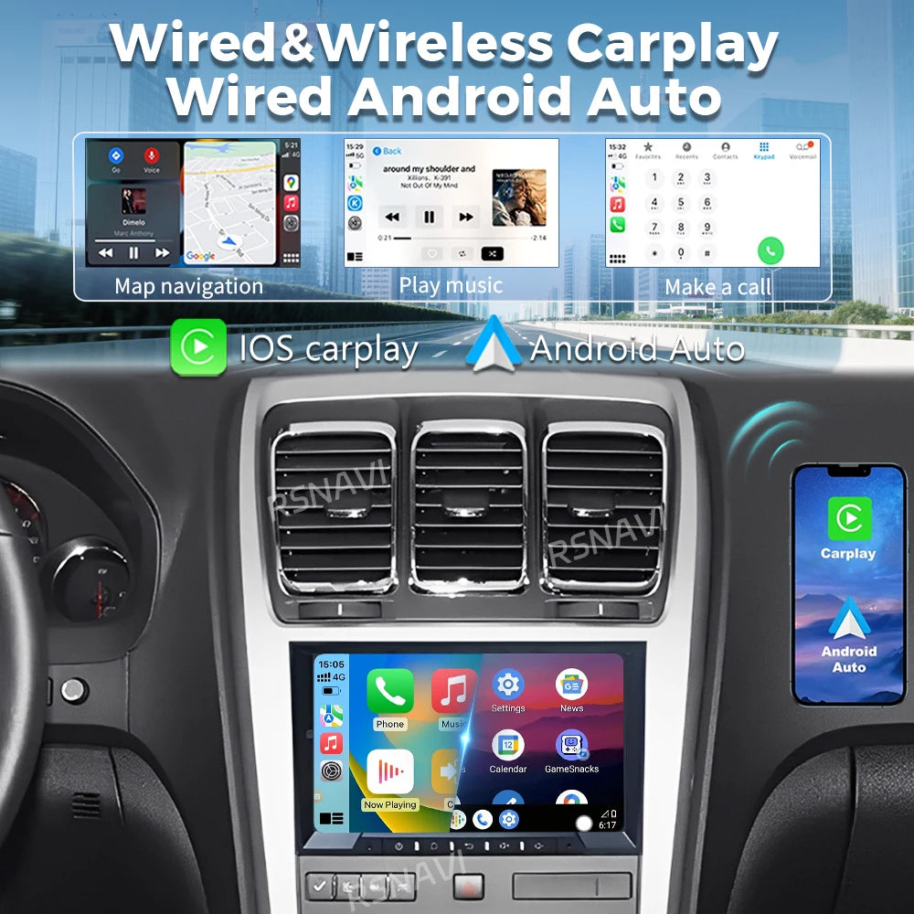 9-inch Android Car Radio with GPS, Apple CarPlay & Android Auto - image 4