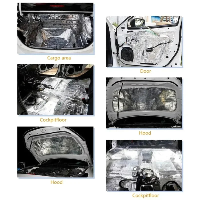 5mm Car Sound Deadening Mat - Noise & Heat Insulation - image 2