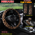 5-Piece Leopard Print Car Accessories Set for Women - image 7