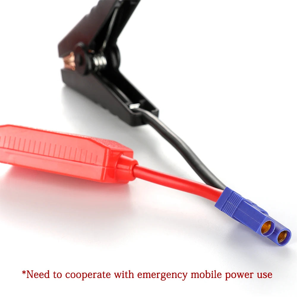 12V Jump Starter Cable with Alligator Clips