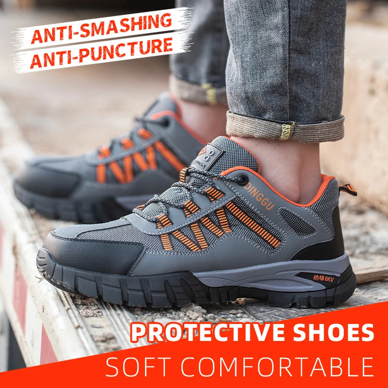 Steel Toe Work Boots, Indestructible & Non-Slip - image 2