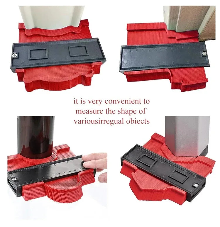 Contour Gauge Profile Duplicator for Woodworking Tile Cutting Template - image 12