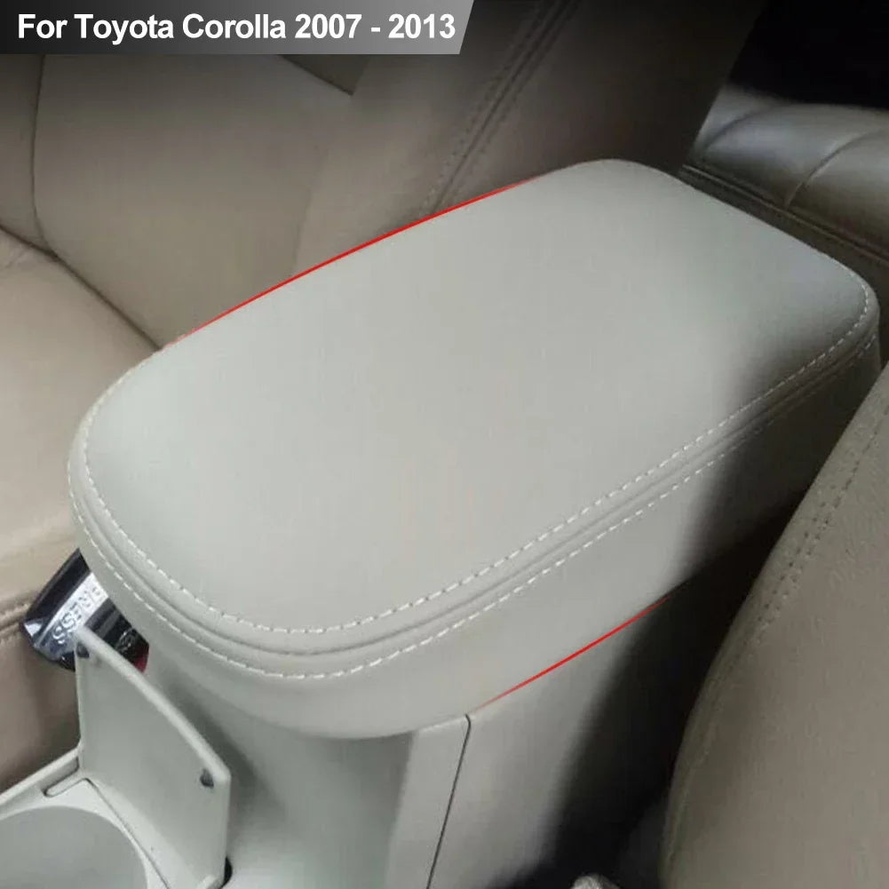 PU Leather Armrest Cover for Toyota Corolla 2007-2013