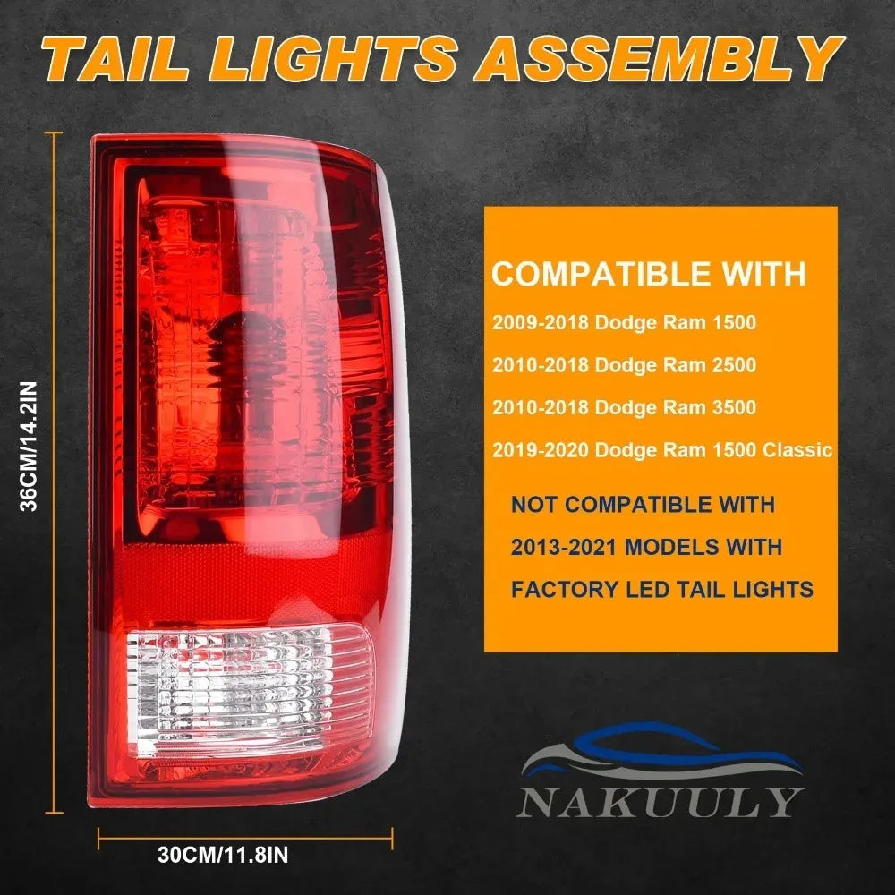 Dodge Ram 2009-2018 Tail Light Assembly for 1500/2500/3500 - image 5
