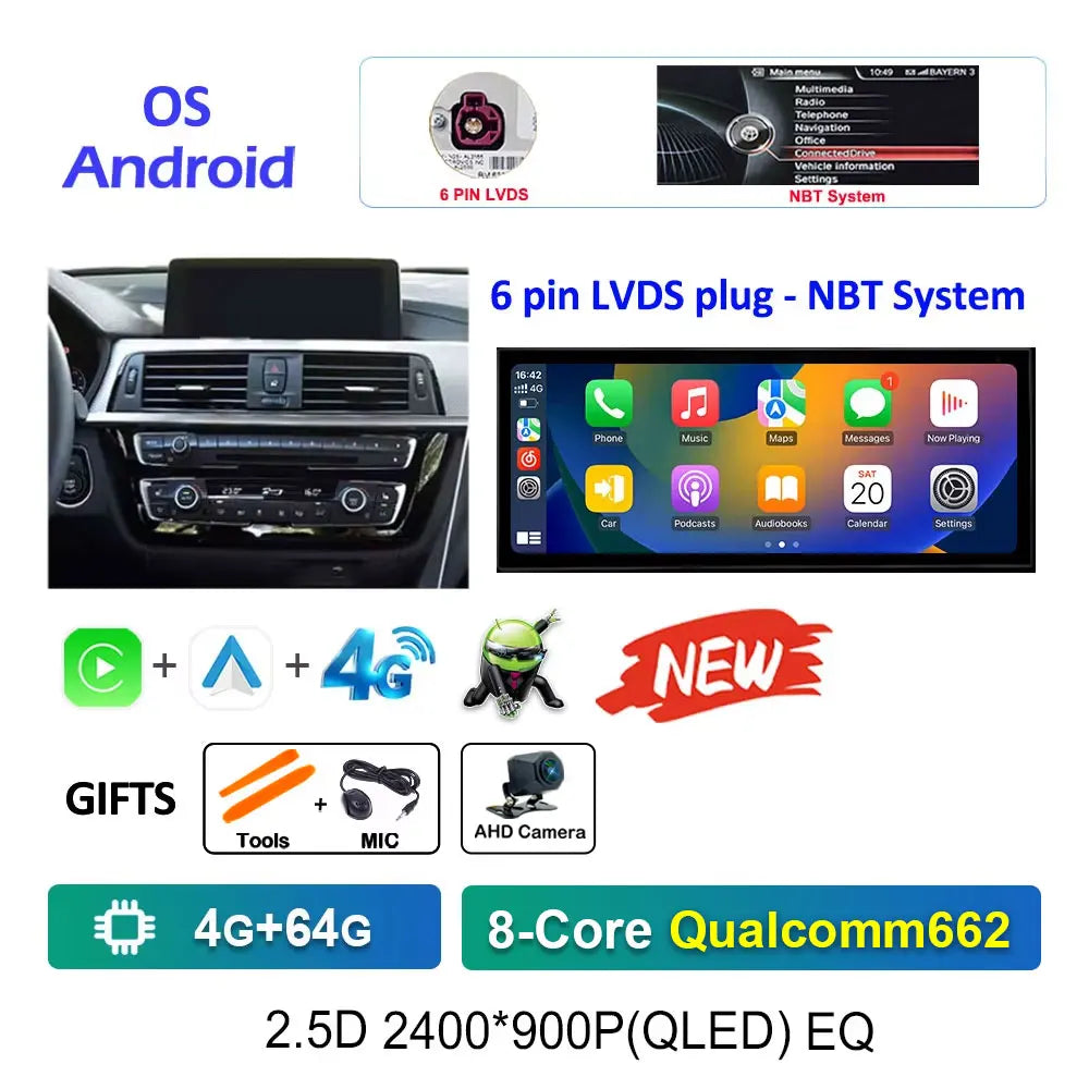 BMW 3/4 Series Android 15 Multimedia Player with CarPlay (F30-F36) - image 22