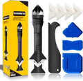 Caulk Tool Kit 9PCS Silicone Sealant Finisher & Remover - Scraper Set - image 13